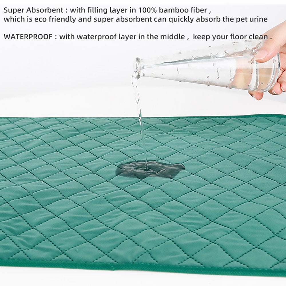 Etereauty Pet Mat Puppy Pad Dog Training Pee Diaper Toilet Nappies Hygiene Diapers Doggie Sanitary Liner Bed Whelping Blanket Cat Animals & Pet Supplies > Pet Supplies > Dog Supplies > Dog Diaper Pads & Liners ETEREAUTY