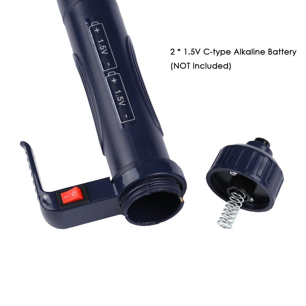 Cacagoo Electric Aquarium Fish Tank Water Changer Sand Vacuum Gravel Cleaner Cleaning Tool, Black Animals & Pet Supplies > Pet Supplies > Fish Supplies > Aquarium Cleaning Supplies CACAGOO