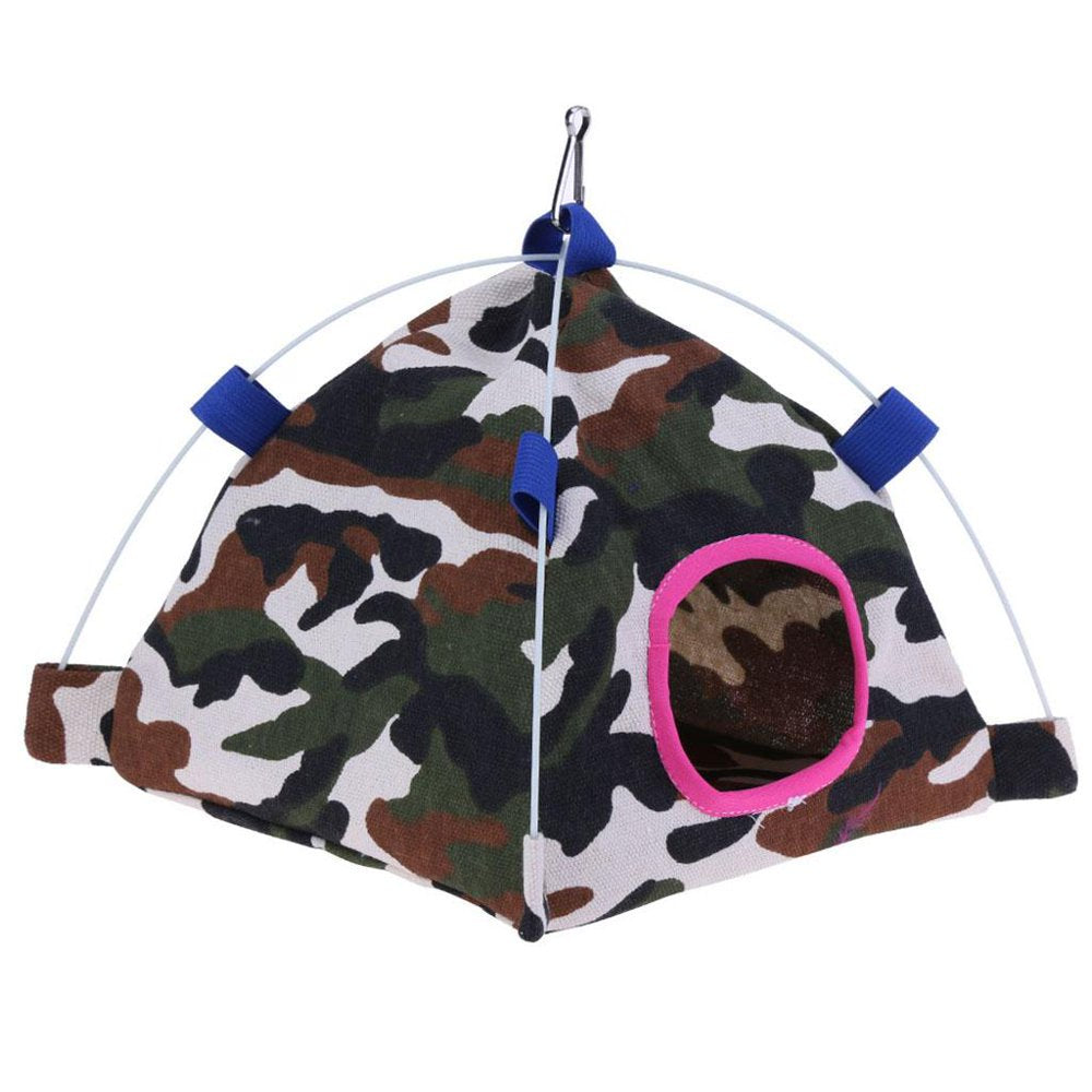 Bird Parrot Sleeping Tent Hut Hanging Hammock for Parakeet Hangable Cockatoo Toy Animals & Pet Supplies > Pet Supplies > Bird Supplies > Bird Toys Colcolo G