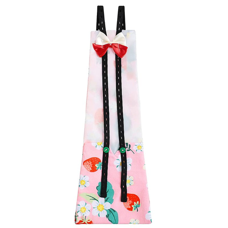 Adjustable Duck Diapers Reusable Chicken-Nappy Pet Pee Pads Poultry Clothes Animals & Pet Supplies > Pet Supplies > Dog Supplies > Dog Diaper Pads & Liners JZROCKER S Pink strawberry