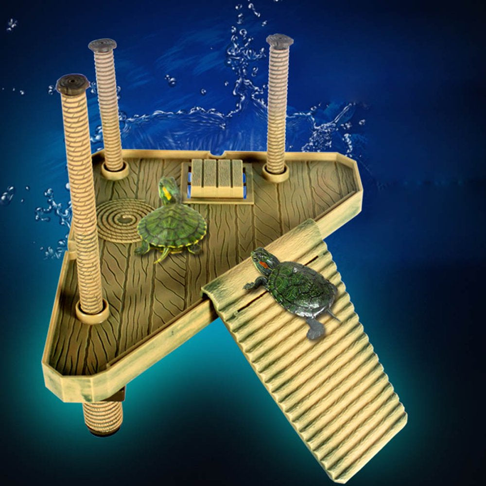 Multi Functional Reptile Drying Back Platform Drying Back Platform Climbing Perch Habitat Island Amphibians Basking Platform Animals & Pet Supplies > Pet Supplies > Reptile & Amphibian Supplies > Reptile & Amphibian Habitats Pero pio