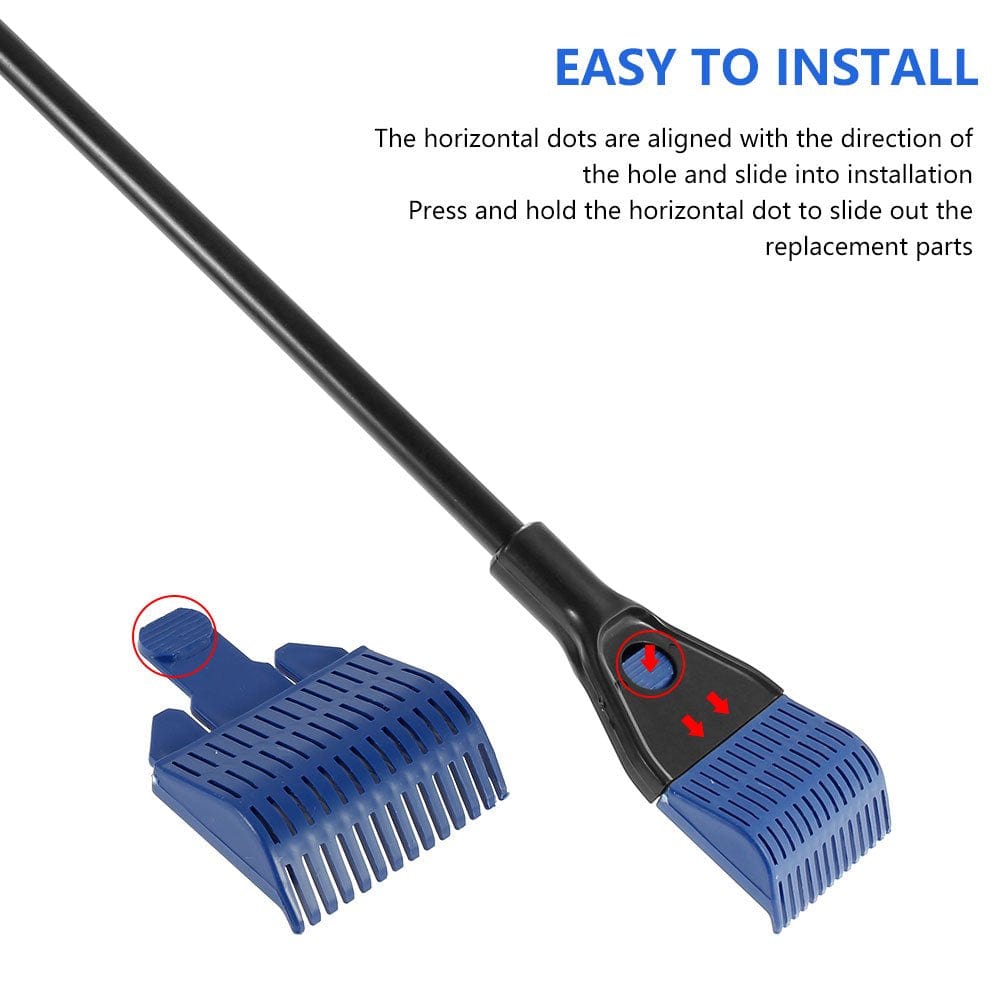 5 in 1 Fish Tank Aquarium Cleaning Tool Glass Brush Plant Fork Algae Scraper Fishnet Cleaner Kit Animals & Pet Supplies > Pet Supplies > Fish Supplies > Aquarium Fish Nets Tzgsonp