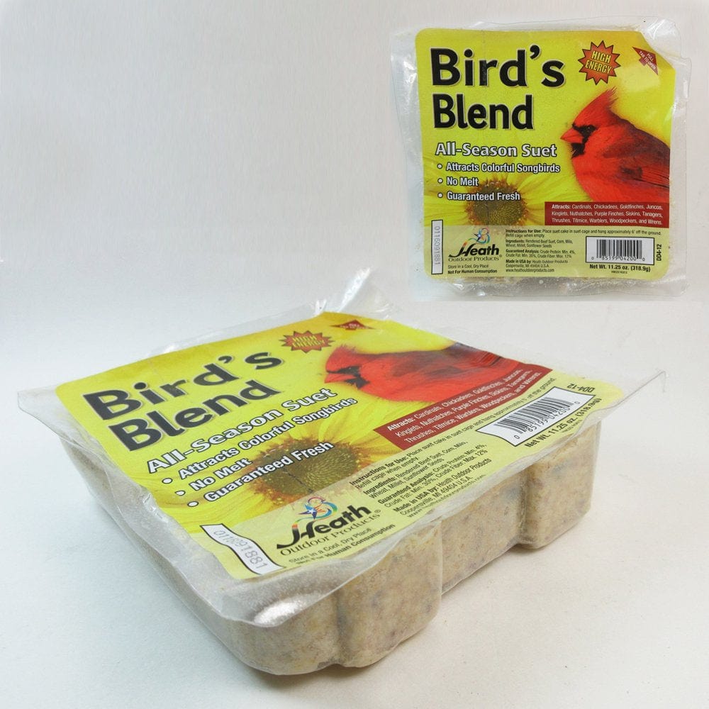 5 Pack All Season Suet Cake Bird Food Heath Outdoor Products Wild Treat 11.25 Oz Animals & Pet Supplies > Pet Supplies > Bird Supplies > Bird Treats JMK IIT