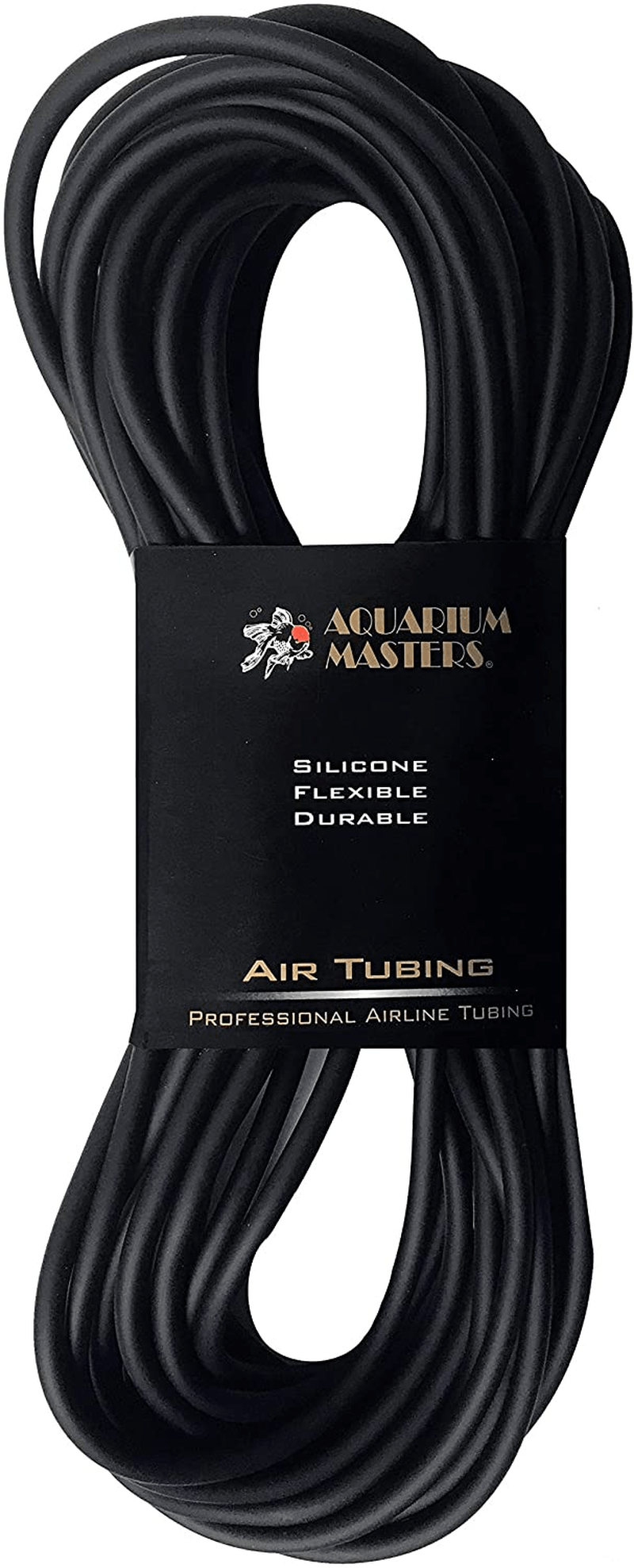 50-Foot Black Flexible Airline Tubing for Aquariums, Terrariums, Ponds, and Hydroponics Animals & Pet Supplies > Pet Supplies > Fish Supplies > Aquarium & Pond Tubing Aquarium Masters