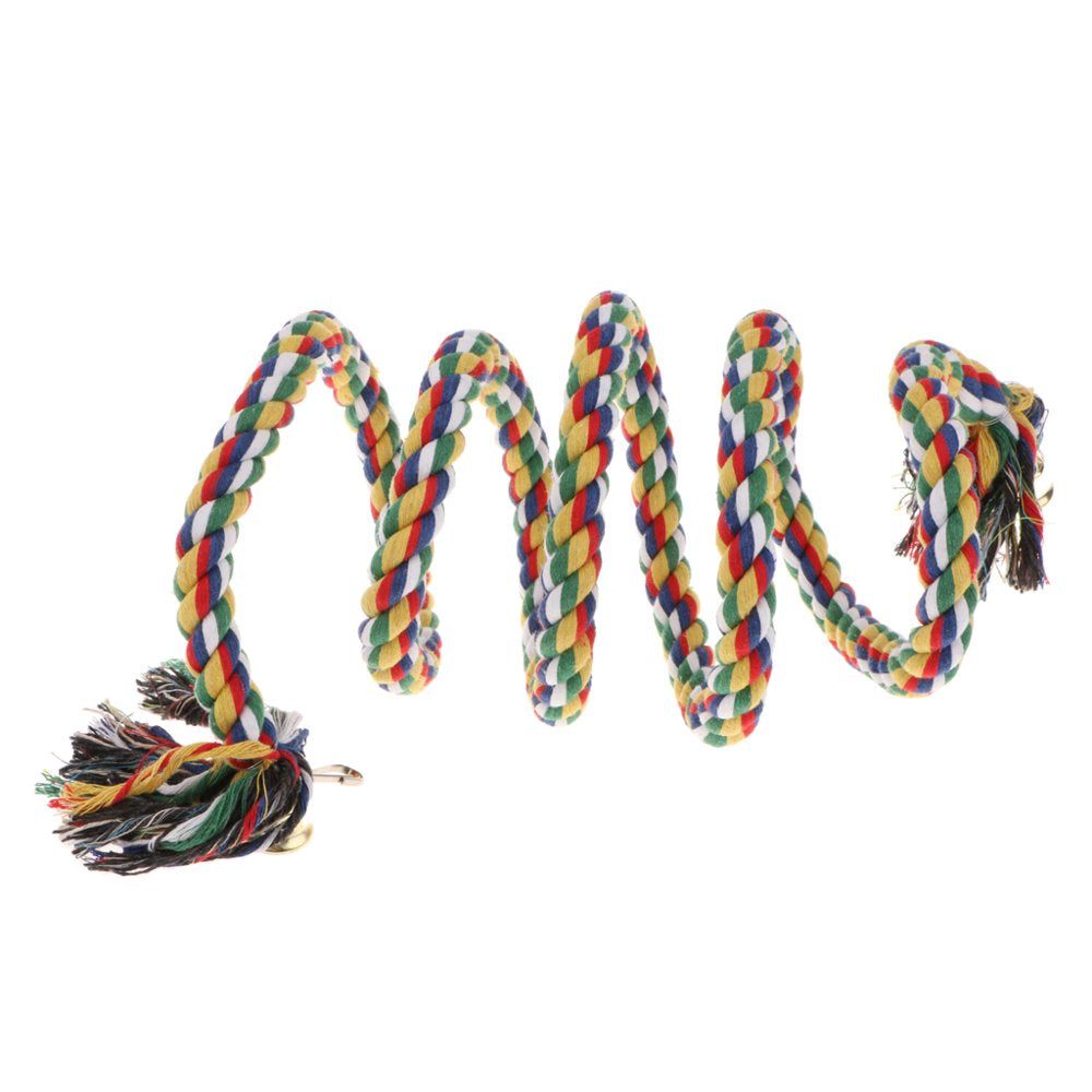 Bird Toys Large Parrot Toys Climbing Ropes Animals & Pet Supplies > Pet Supplies > Bird Supplies > Bird Toys SunniMix 2m