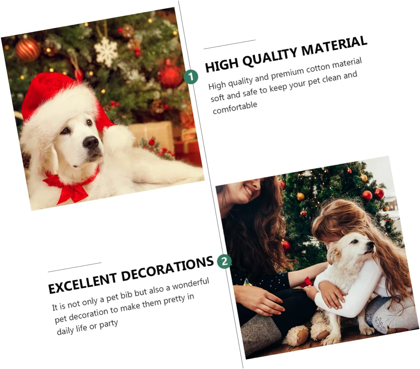 Mipcase 1Pc Green Pets Reversible Plaid Cotton Xmas Pet Snowflake Dog Bandana Accessories Printed Costume Scarf Scarfs Decor Puppy Petsgreen Neck Bibs Medium Triangle Puppies Towel For Animals & Pet Supplies > Pet Supplies > Dog Supplies > Dog Apparel Mipcase