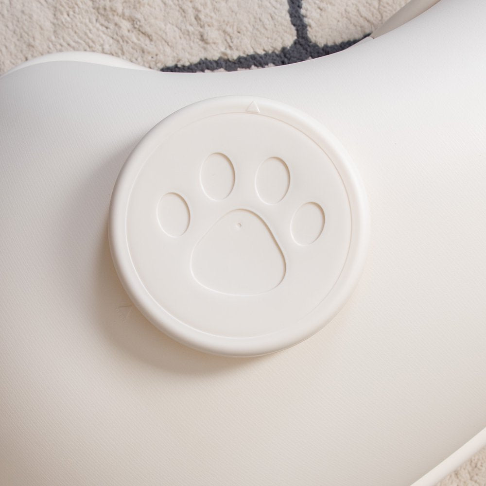 Large Igloo Shaped Dog House, White/Almond Animals & Pet Supplies > Pet Supplies > Dog Supplies > Dog Houses IRIS USA, Inc.