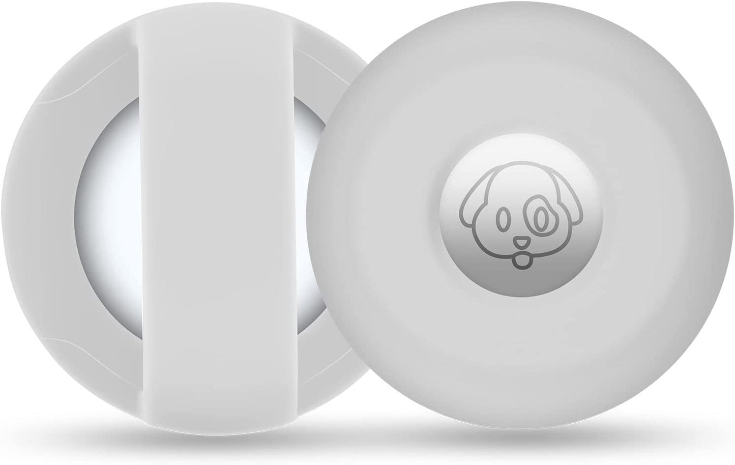 Airtag Dog Collar Holder, Silicone Apple Air Tag Case Cover for 0.8-1.2Inch Cat Pet Collar Harness Loop Cibaabo Electronics > GPS Accessories > GPS Cases Cibaabo White 1 PACK