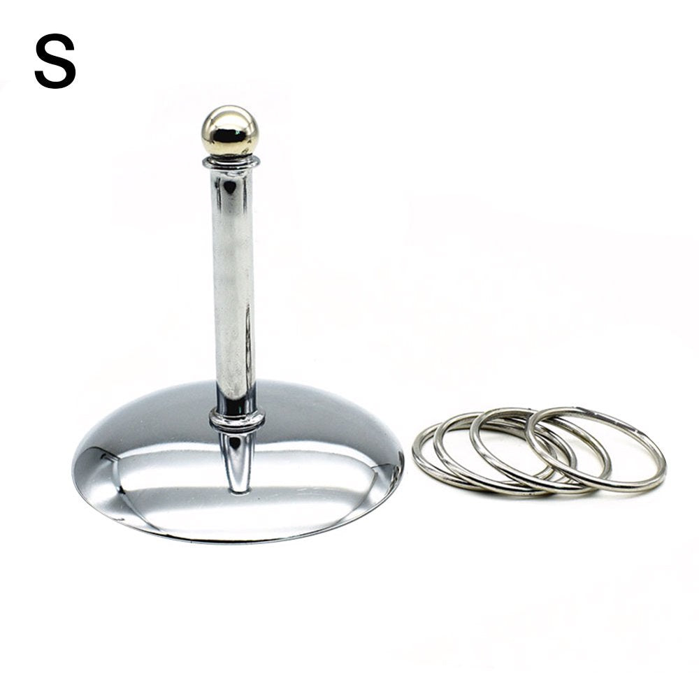 Famure Puzzle Ring|Bird Toys Trick Tabletop Training Basketball Stacking Ring Sets Parrot Chew Ball Foraging Play Gym Playground Activity Cage Foot for Birds Parrots Conures Budgies Animals & Pet Supplies > Pet Supplies > Bird Supplies > Bird Gyms & Playstands Famure S