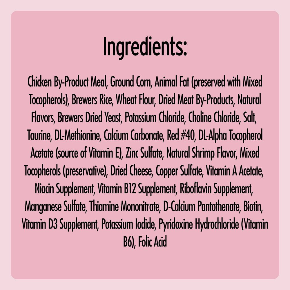 TEMPTATIONS Classic Crunchy and Soft Cat Treats Shrimpy Shrimp Flavor, 3 Oz. Pouch Animals & Pet Supplies > Pet Supplies > Cat Supplies > Cat Treats Mars Petcare