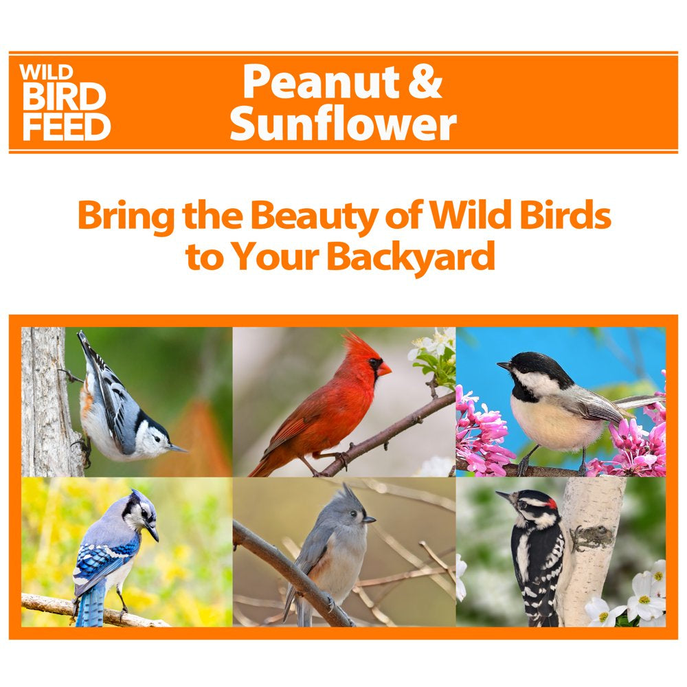 Peanut & Sunflower Wild Bird Feed and Seed, New, 10 Lb. Bag Animals & Pet Supplies > Pet Supplies > Bird Supplies > Bird Food Global Harvest Foods, Ltd.