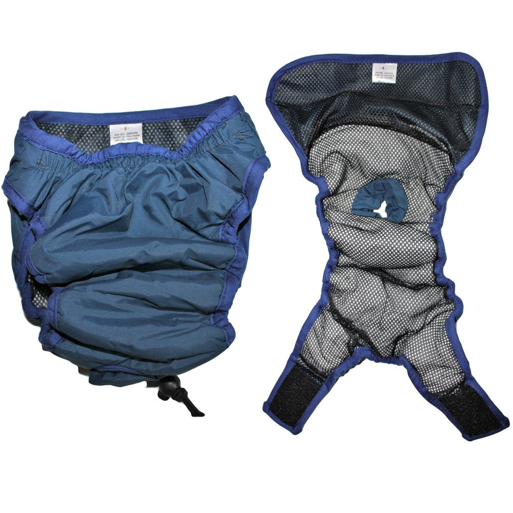 Dog Cat Diaper Female WASHABLE Reusable for SMALL and LARGE Pet Absorbent Pad Sz Large (Waist: 16" - 20") Animals & Pet Supplies > Pet Supplies > Dog Supplies > Dog Diaper Pads & Liners FDC XX-Small (waist: 8" - 13")