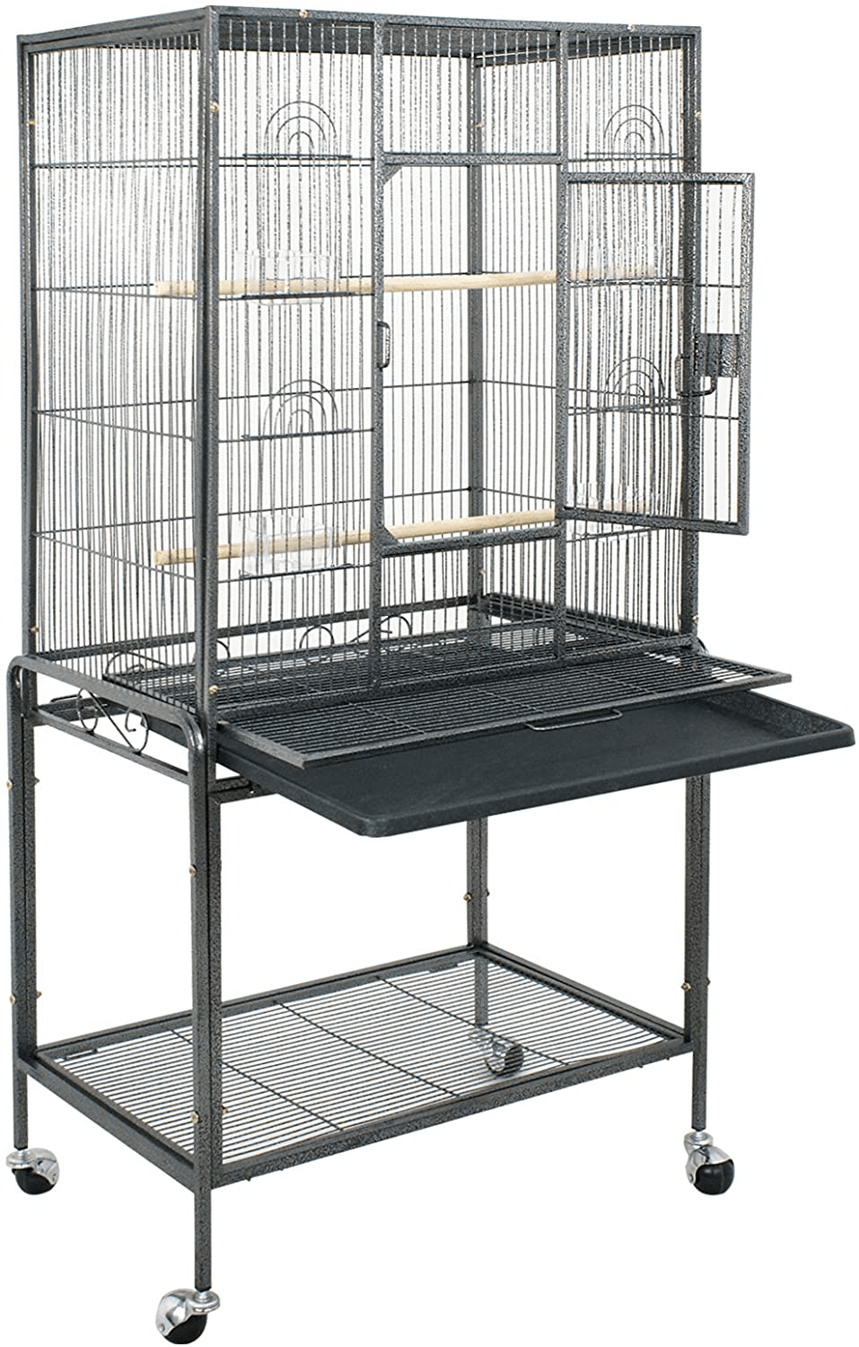 53 Inch Large Bird Cage Parrot Cockatiel Parakeet Macaw Cage W/Stand Perch Wrought Iron Pet Supplies Animals & Pet Supplies > Pet Supplies > Bird Supplies > Bird Cages & Stands Nova Microdermabrasion