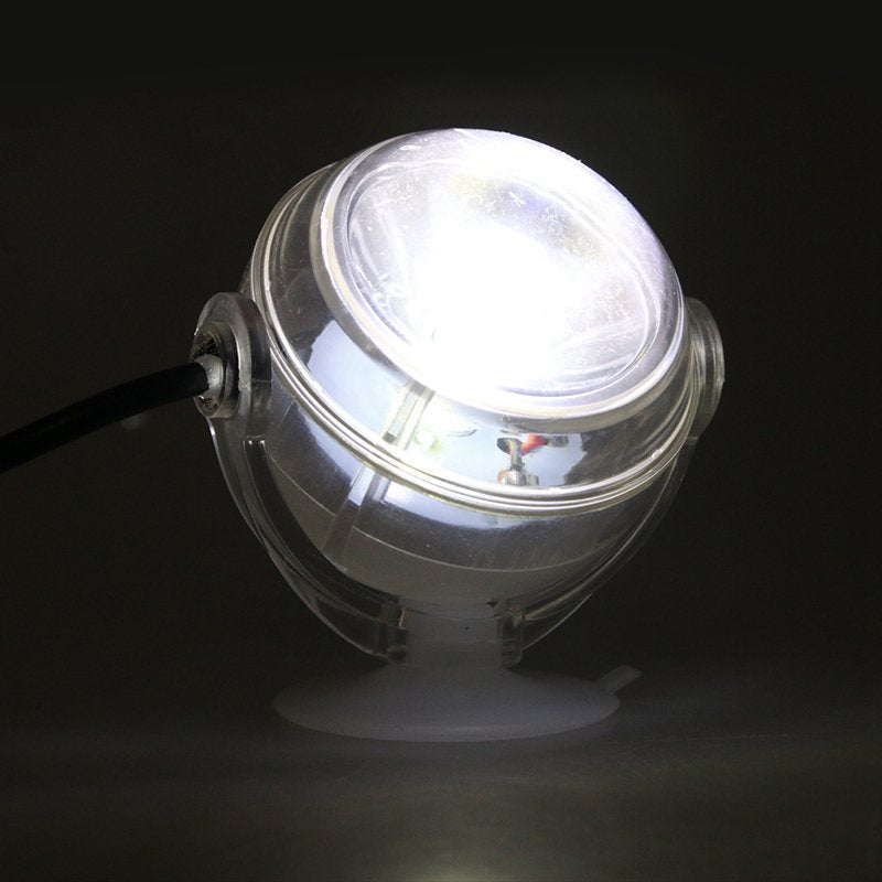 Aquarium Fish Tank Submersible LED Spotlight Lighting Underwater Lamp EU Plug Animals & Pet Supplies > Pet Supplies > Fish Supplies > Aquarium Lighting Bydezcon White