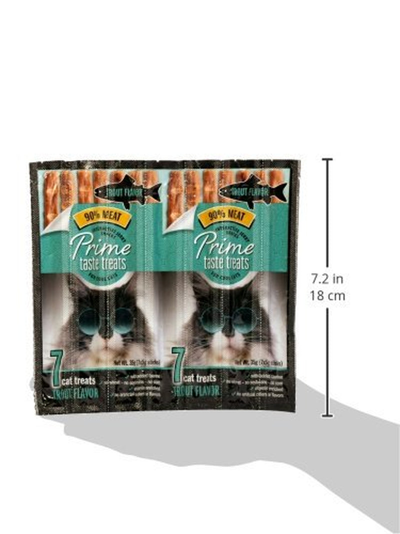Prime Taste Treats Trout Jerky Treat for Cats, 35G Animals & Pet Supplies > Pet Supplies > Cat Supplies > Cat Treats Prime Taste Treats