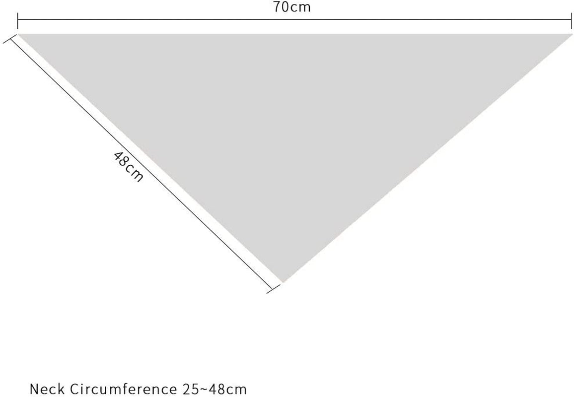 2 Pcs Dog Bandanas Halloween, Reversible Triangle Bibs Scarf for Dogs- Medium to Large Dogs Animals & Pet Supplies > Pet Supplies > Dog Supplies > Dog Apparel LaZimnInc