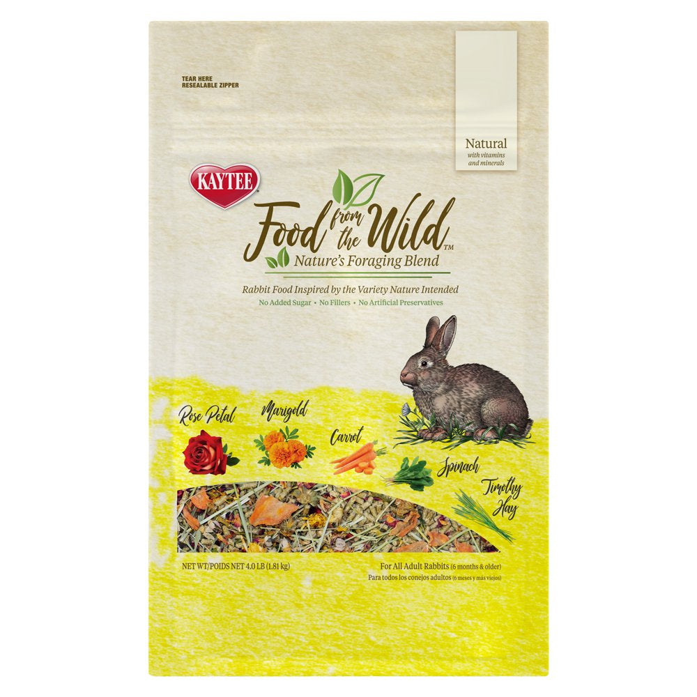 Kaytee Food from the Wild Rabbit Animals & Pet Supplies > Pet Supplies > Small Animal Supplies > Small Animal Food Central Garden and Pet