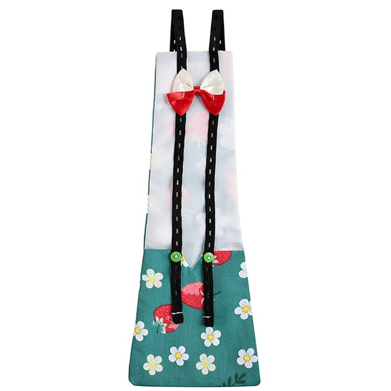 HGYCPP Adjustable Duck Diapers Reusable Chicken-Nappy Pet Pee Pads Poultry Clothes Animals & Pet Supplies > Pet Supplies > Dog Supplies > Dog Diaper Pads & Liners HGYCPP M Green strawberry