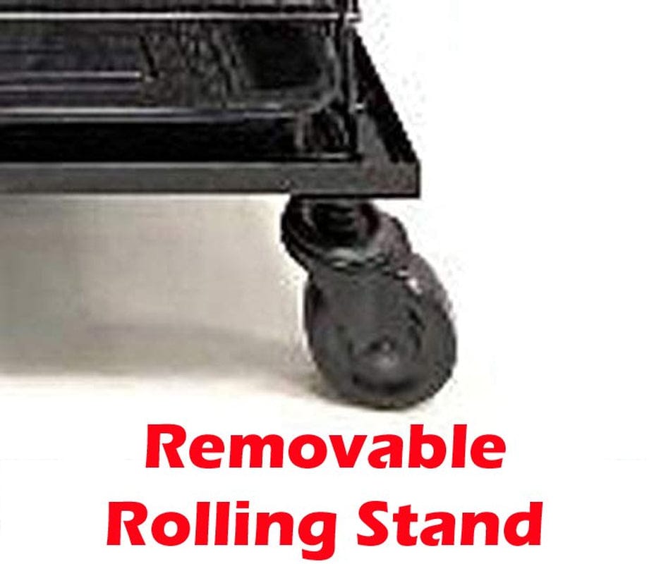 55" Extra Large Multiple Flight Bird Breeding Breeder Cage Tight 3/8-Inch Bar Spacing with Removable Rolling Stand for Aviary Budgie Canary Finch Animals & Pet Supplies > Pet Supplies > Bird Supplies > Bird Cages & Stands Mcage