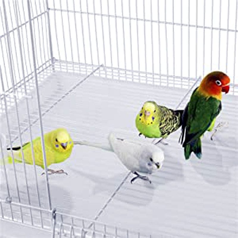 55" Extra Large Multiple Flight Bird Breeding Breeder Cage with Rolling Stand 3/8-Inch Bar Spacing for Aviary Budgie Canary Finch Animals & Pet Supplies > Pet Supplies > Bird Supplies > Bird Cages & Stands Mcage