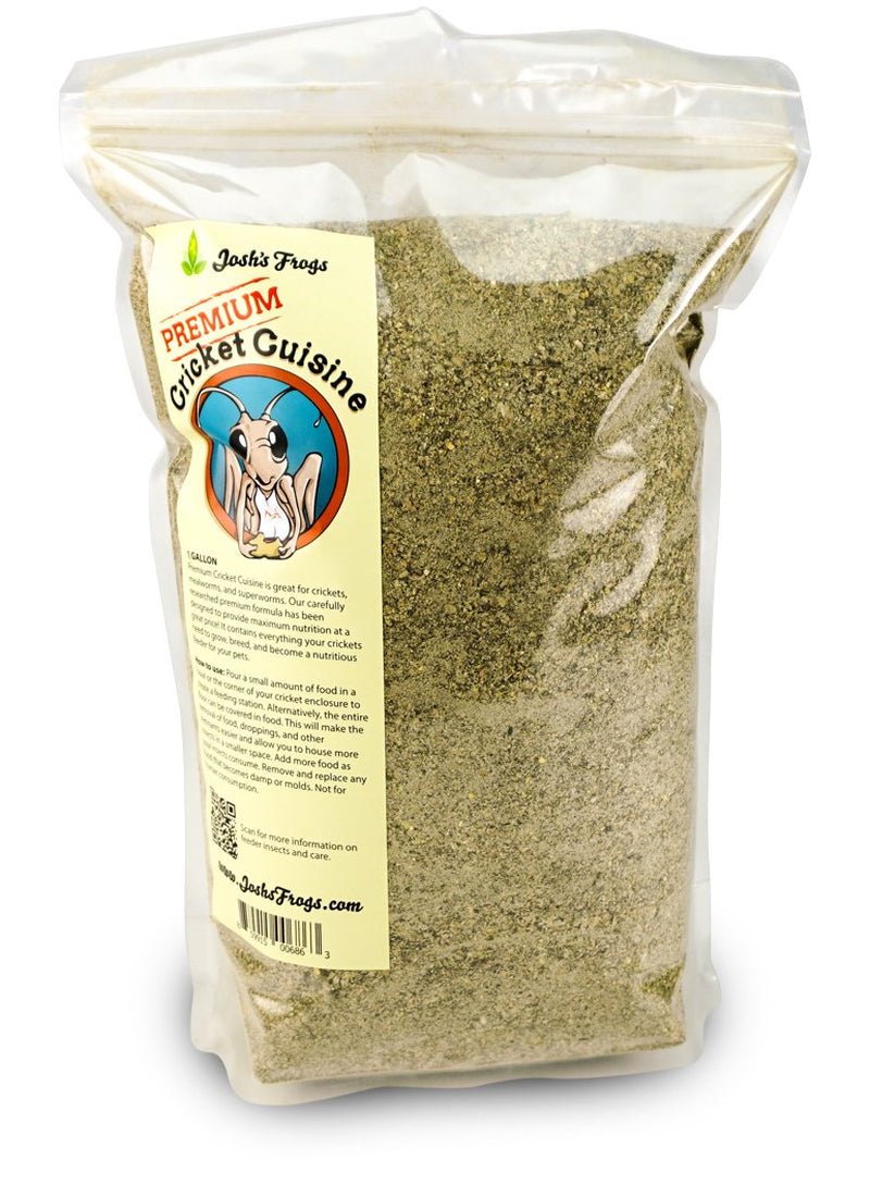 Josh'S Frogs Premium Cricket Cuisine Cricket Food (24 Oz) Animals & Pet Supplies > Pet Supplies > Small Animal Supplies > Small Animal Food Josh's Frogs 1 gal