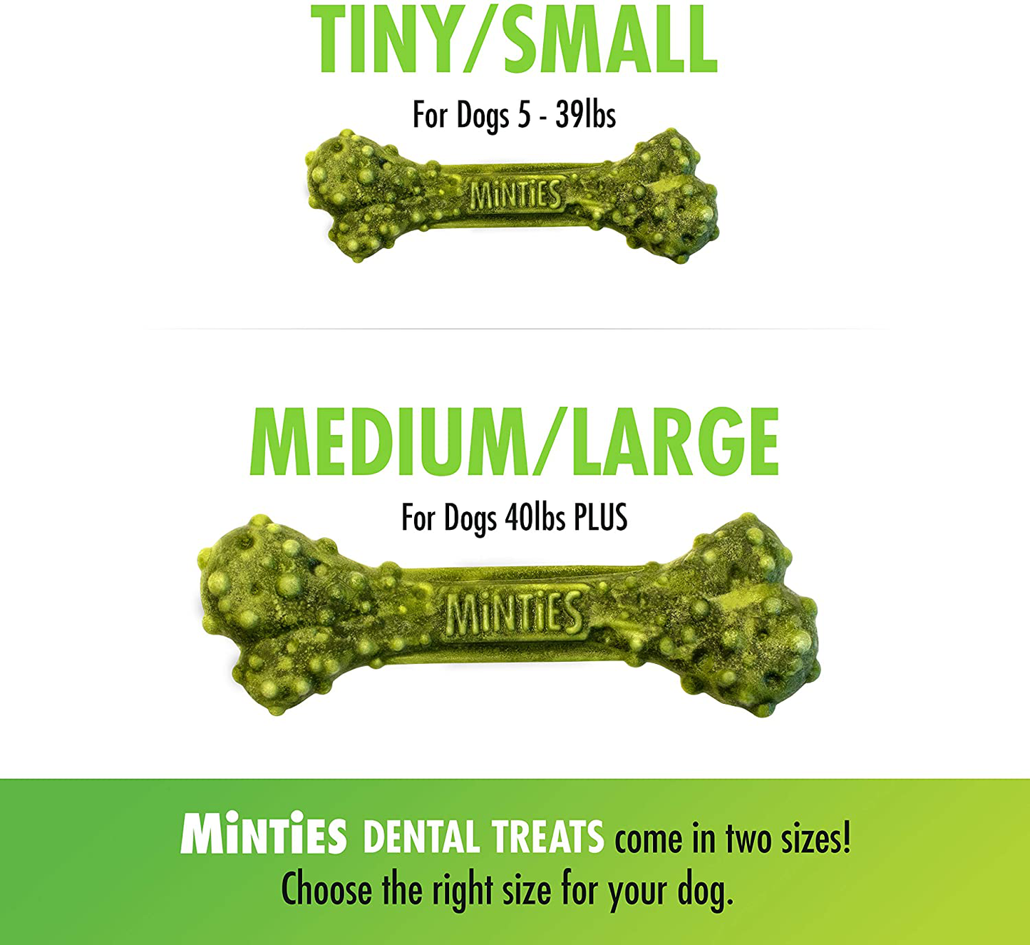 Minties Vetiq Dog Dental Bone Treats, Dental Chews for Dogs, (Perfect for Tiny/Small Dogs under 40 Lbs) Animals & Pet Supplies > Pet Supplies > Dog Supplies > Dog Treats PetIQ