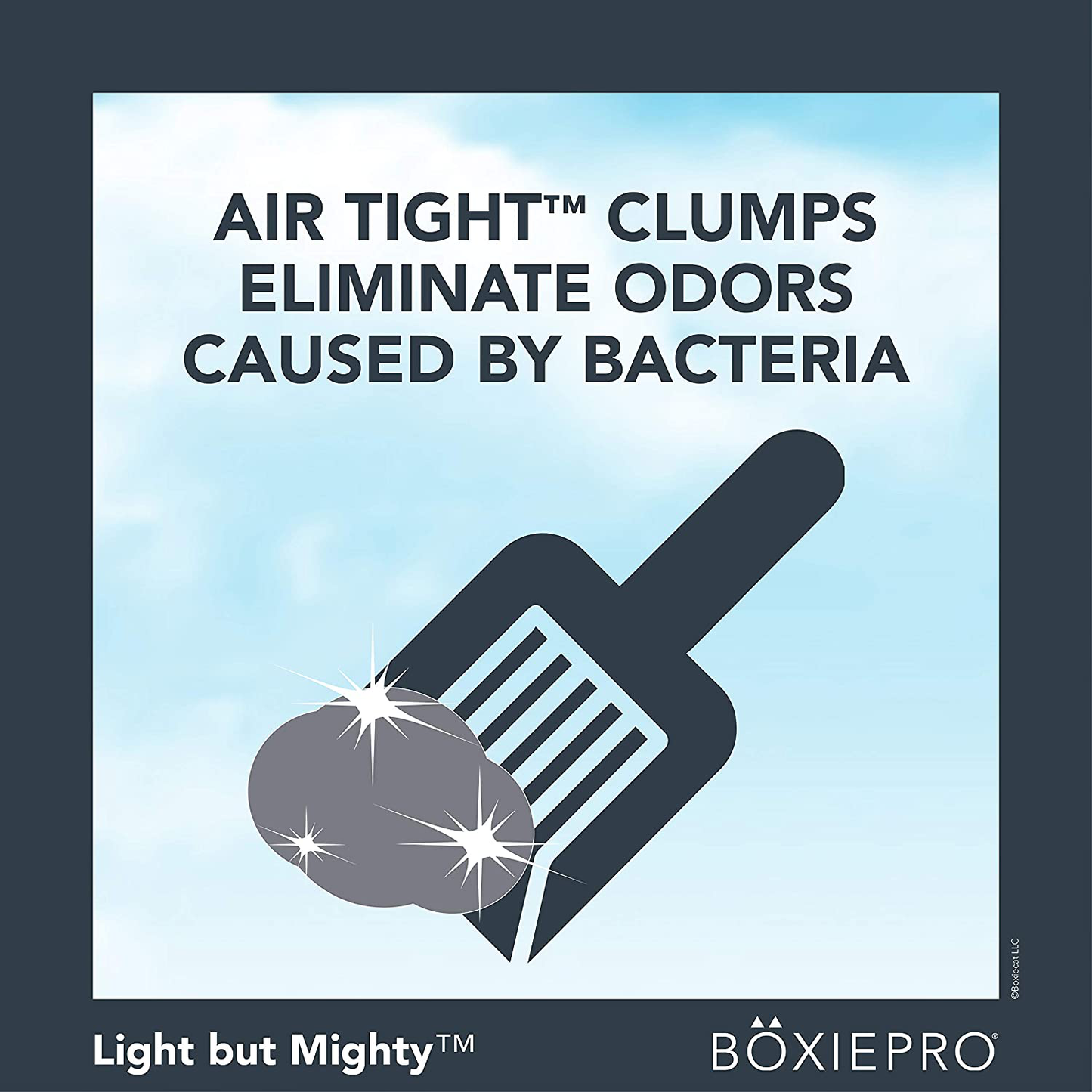 Boxiepro Air Lightweight, Deep Clean, Scent Free, Hard Clumping Cat Litter - Plant-Based Formula - Cleaner Home - Ultra Clean Litter Box, Probiotic Powered Odor Control, 99.9% Dust Free Animals & Pet Supplies > Pet Supplies > Cat Supplies > Cat Litter Boxiecat