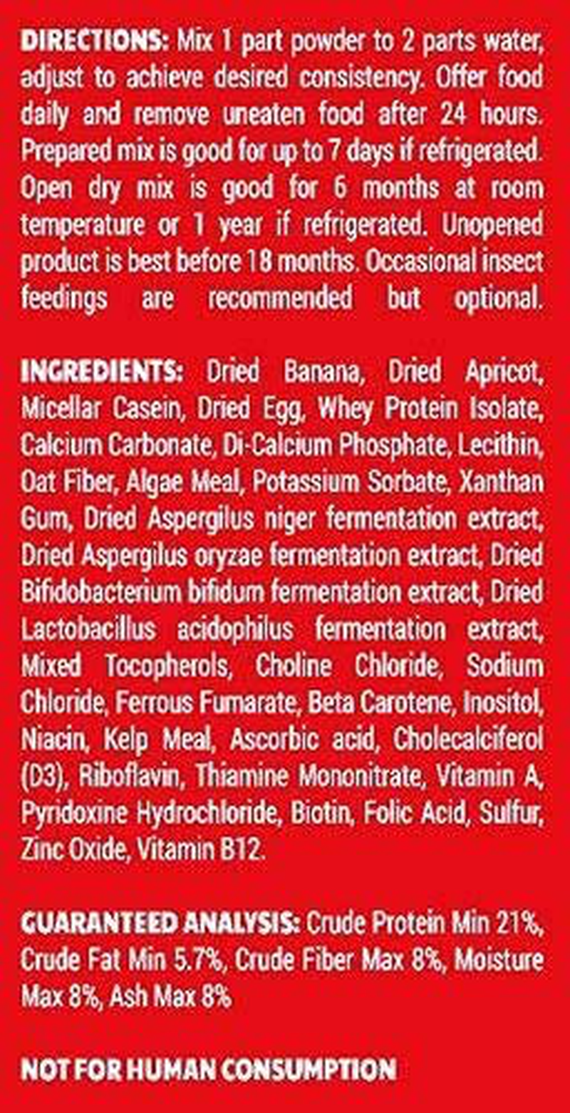 Pangea Fruit Mix Apricot Complete Crested Gecko Food 2 Oz Animals & Pet Supplies > Pet Supplies > Reptile & Amphibian Supplies > Reptile & Amphibian Food Pangea