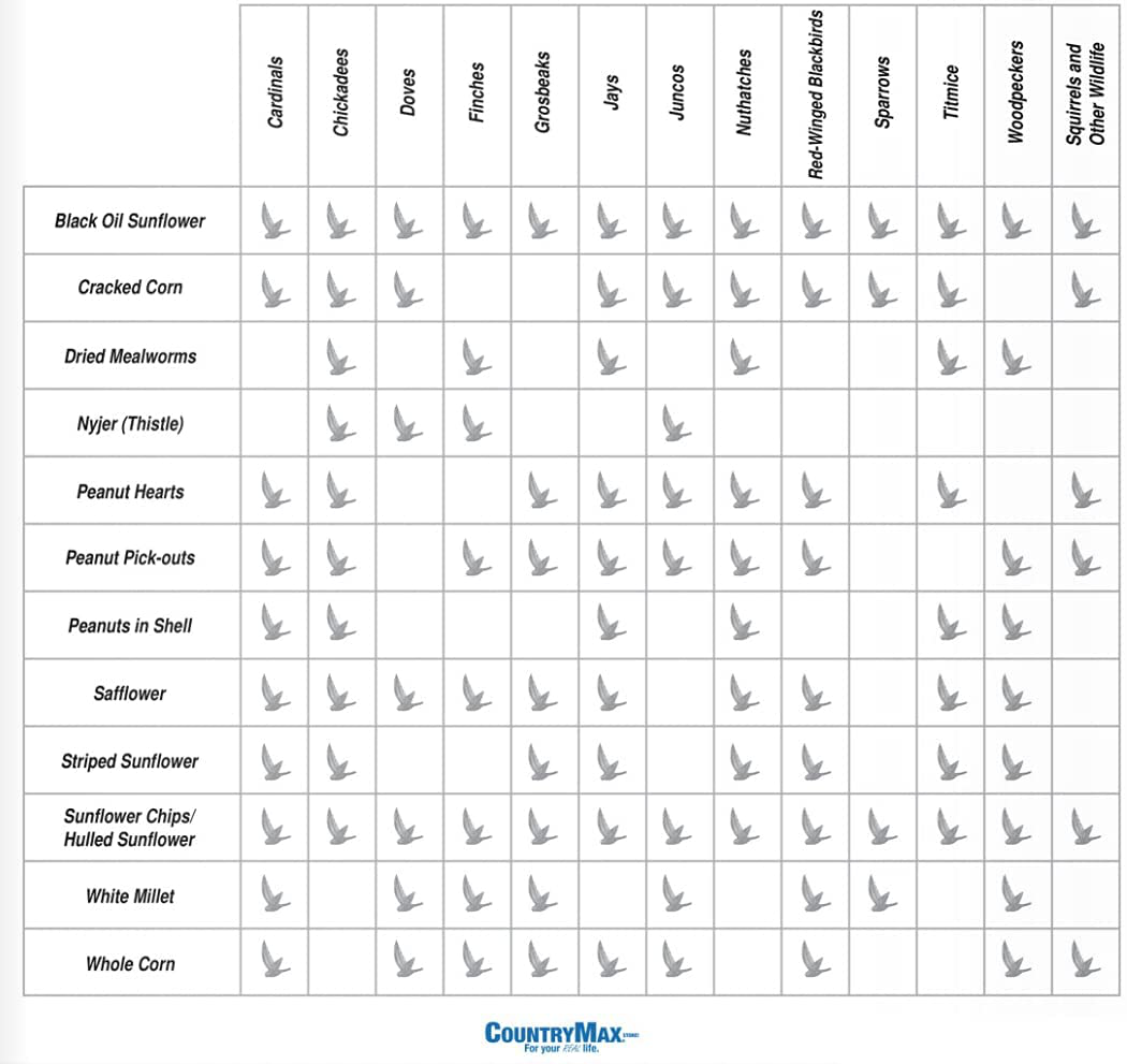 Backyard Seeds Squirrel, Deer Feed & Wildlife Mix 20 Pounds Animals & Pet Supplies > Pet Supplies > Bird Supplies > Bird Food CountryMax