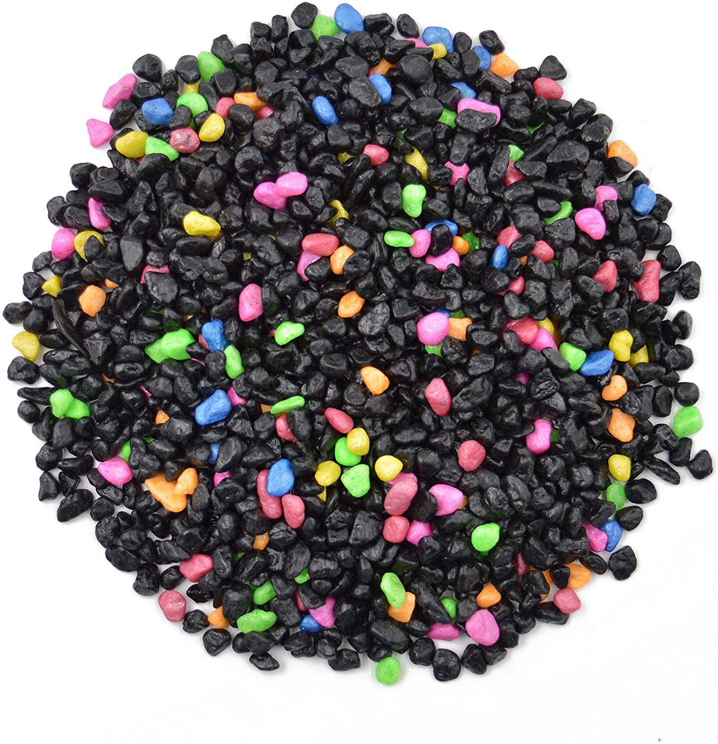CNZ Aquarium Gravel Black & Flourescent Mix for Plant Aquariums, Landscaping, Home Decor, 0.25"-0.35", 5-Pound Animals & Pet Supplies > Pet Supplies > Fish Supplies > Aquarium Gravel & Substrates CNZ