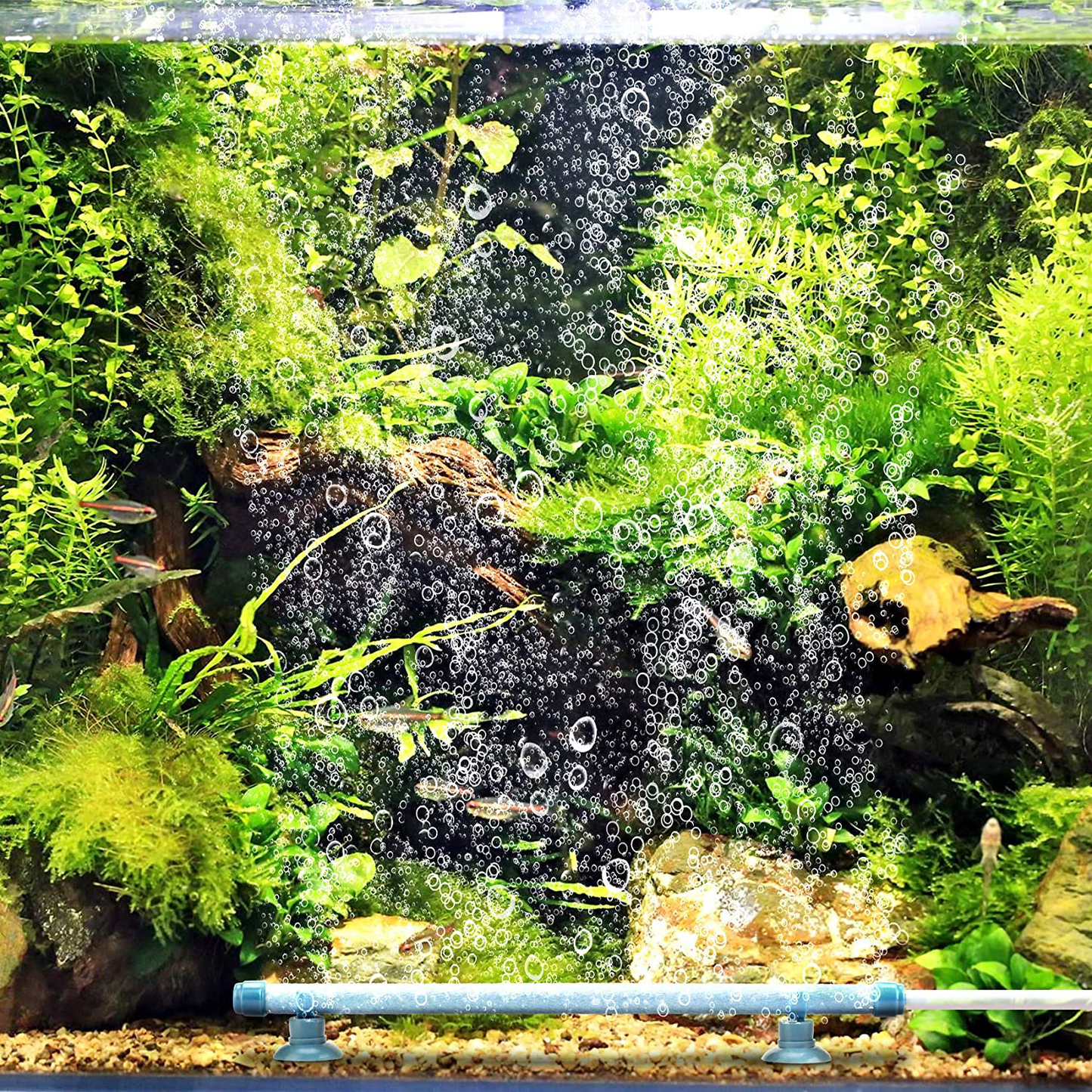 PAGOW 2 Pieces 7 Inch Aquarium Bubble Wall Air Stone Bar Animals & Pet Supplies > Pet Supplies > Fish Supplies > Aquarium Air Stones & Diffusers PAGOW