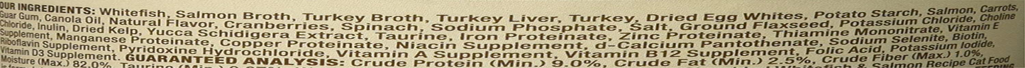 Wellness CORE Hearty Cuts Natural Grain Free Whitefish & Salmon Wet Cat Food Animals & Pet Supplies > Pet Supplies > Small Animal Supplies > Small Animal Food Wellness