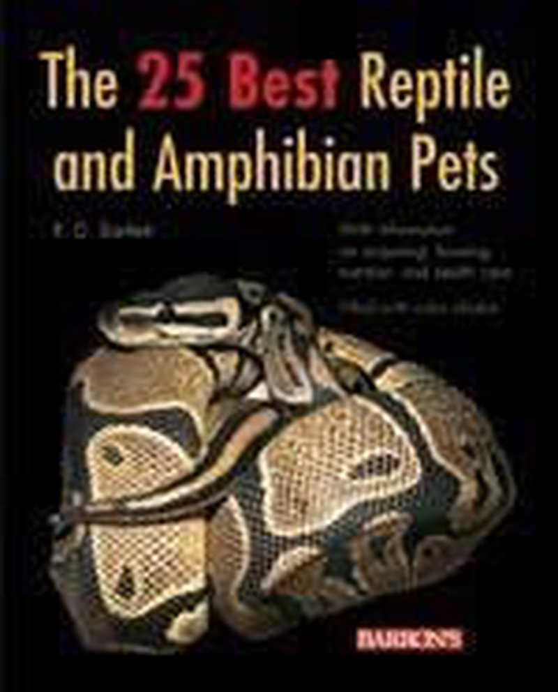 Barrons Books 25 Best Reptile and Amphibian Pets Animals & Pet Supplies > Pet Supplies > Reptile & Amphibian Supplies > Reptile & Amphibian Food Barrons Books