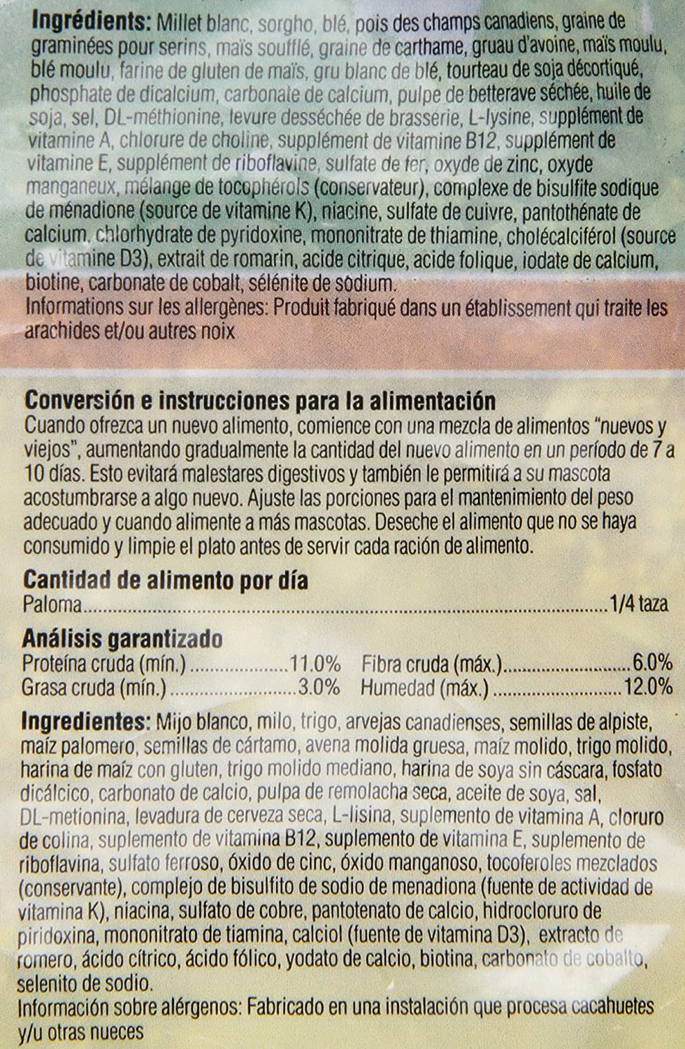 Kaytee Supreme Daily Blend Dove Food Animals & Pet Supplies > Pet Supplies > Bird Supplies > Bird Food Kaytee