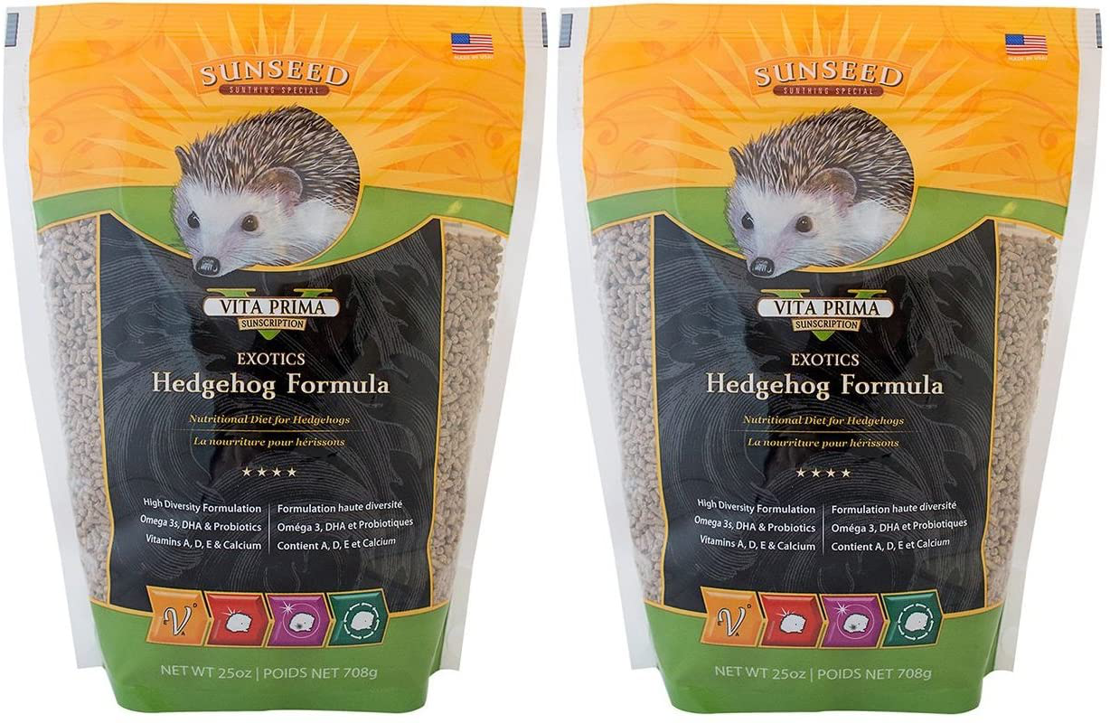 Sun Seed Sunscription Vita Hedgehog Adult Food (2 Pack of 25 Oz.) Animals & Pet Supplies > Pet Supplies > Small Animal Supplies > Small Animal Food Sun Seed