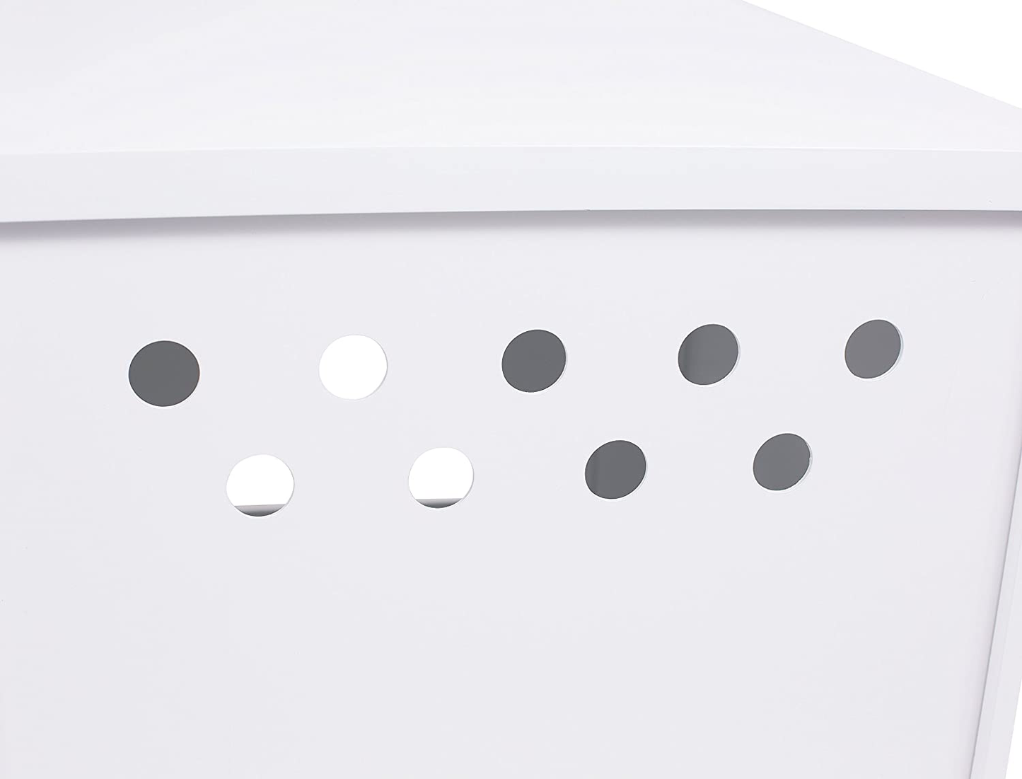 BIRDROCK Home Decorative Cat House & Side Table - Cat Home Nightstand - Indoor Pet Crate - Litter Box Enclosure - Hooded Hidden Pet Box - Cats Furniture Cabinet - Kitty Washroom - White Animals & Pet Supplies > Pet Supplies > Cat Supplies > Cat Furniture Internet's Best