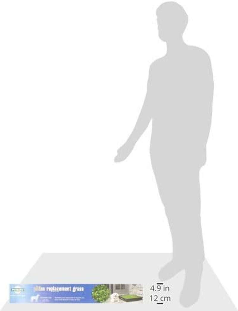 Petsafe Replacement Grass for Pet Loo Portable Indoor Dog Potty Training System - Artificial Grass for Dogs - Eco-Friendly Alternative to Puppy Pads or Dog Pee Pads - Small, Medium, Large Sizes Animals & Pet Supplies > Pet Supplies > Dog Supplies > Dog Kennels & Runs Waste Management