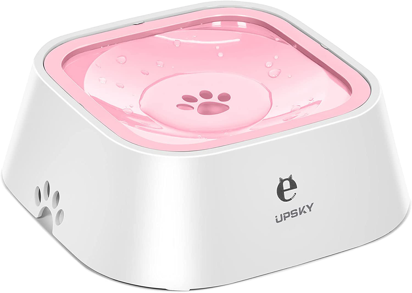 UPSKY Dog Bowl Dog Water Bowl No Spill Pet Water Bowl No Drip Slow Water Feeder Dog Bowl No-Slip Pet Water Dispenser 35Oz Slow Drinking Bowl for Dogs and Cats Animals & Pet Supplies > Pet Supplies > Dog Supplies > Dog Treadmills UPSKY pink