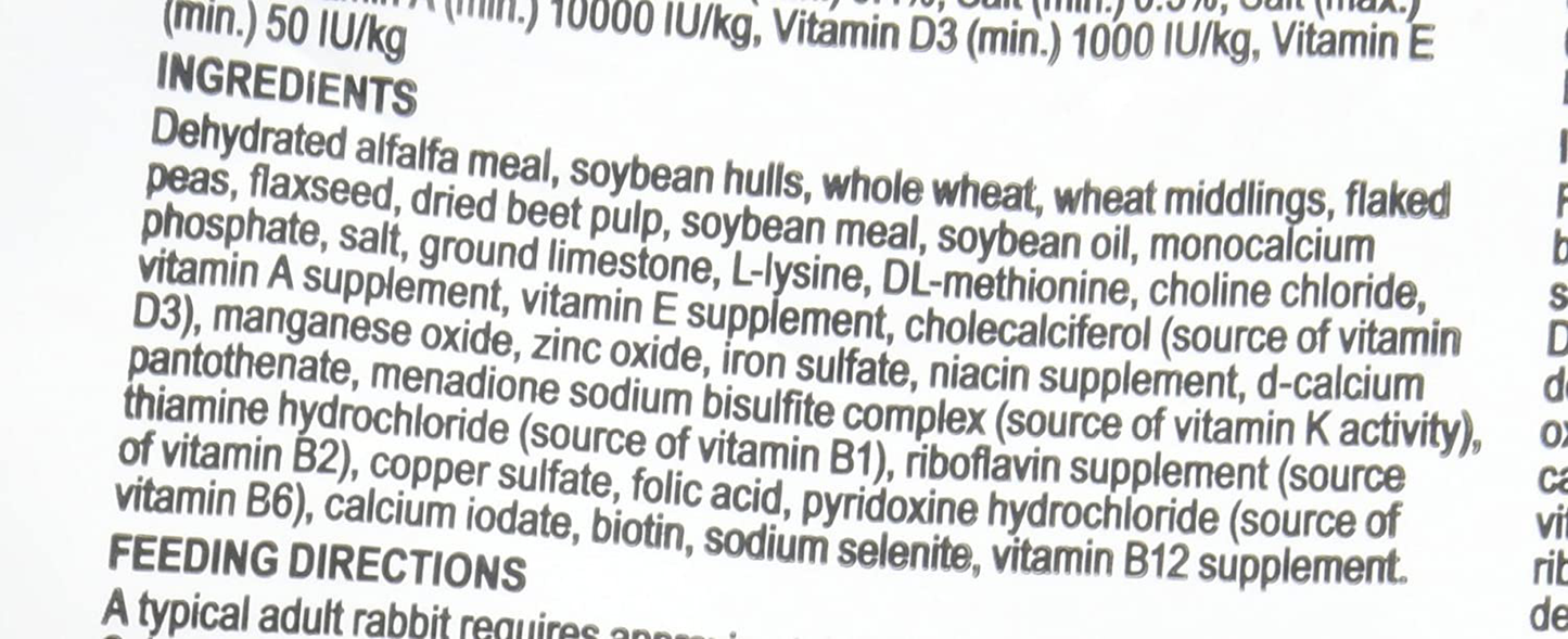 Supreme Science Selective Adult Rabbit Food 4Lbs Animals & Pet Supplies > Pet Supplies > Small Animal Supplies > Small Animal Food Supreme Petfoods