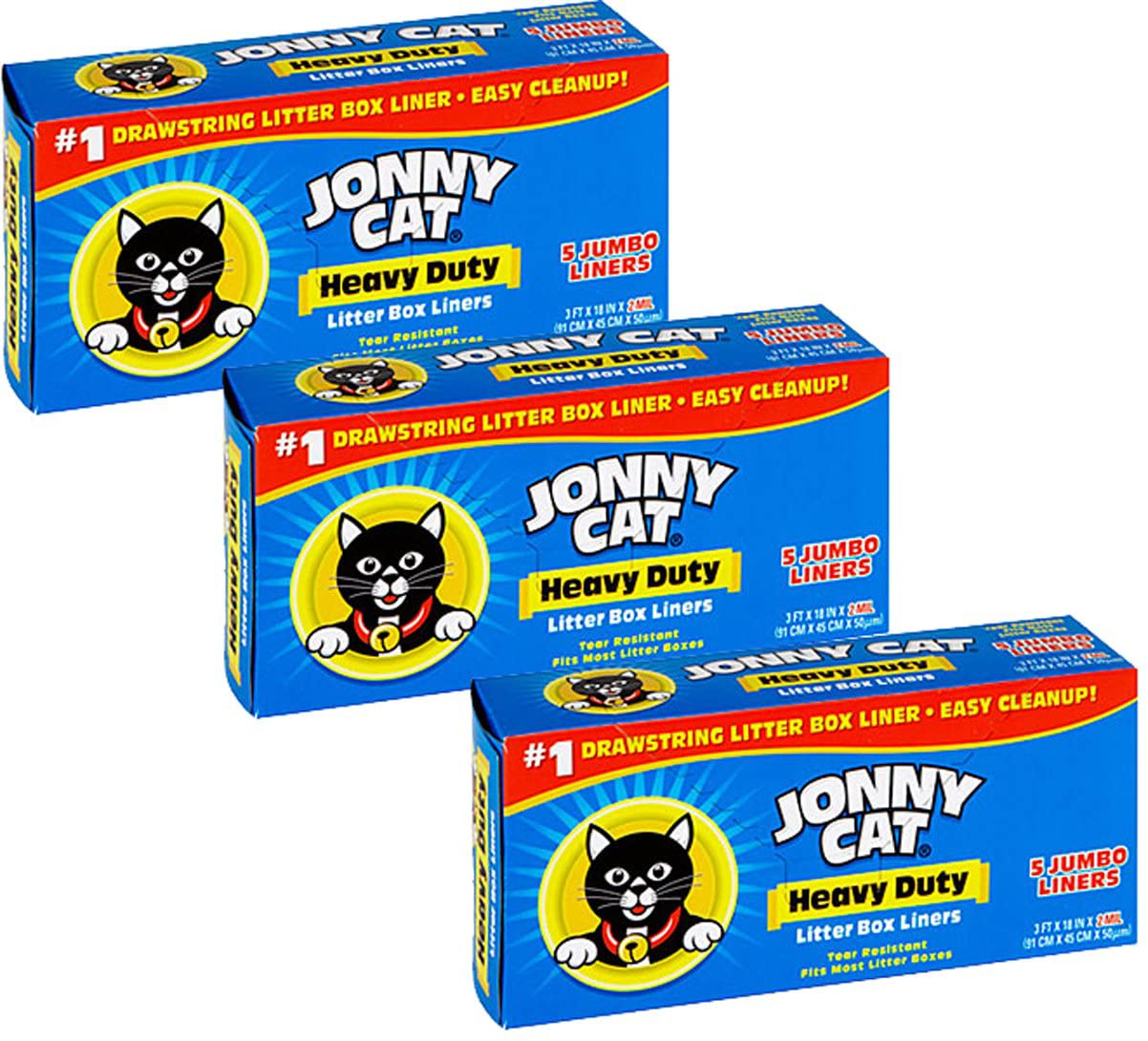 Jonny Cat Cat Litter Box Liners 5 / Box Animals & Pet Supplies > Pet Supplies > Cat Supplies > Cat Litter Box Liners Oil-Dri