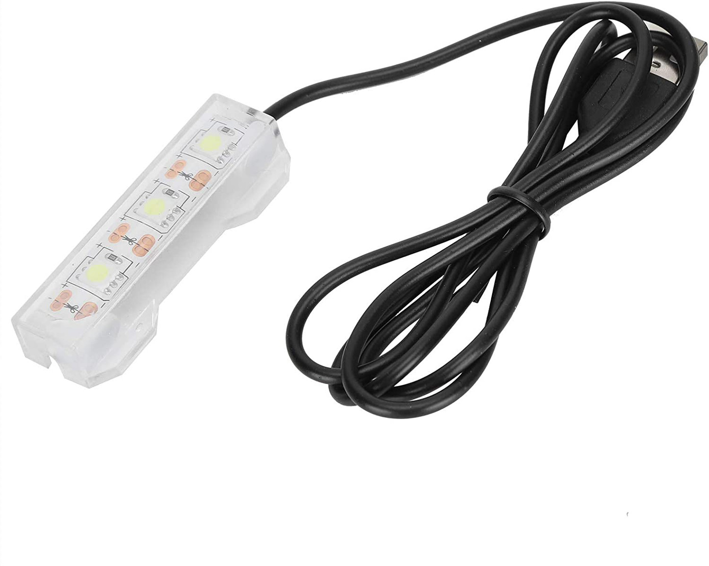 Henghuasm Small Aquarium Water Plant Light, Desktop Fish Tank,Small Aquarium Light, Mini Decoration Soft Led Lamp,Can Also Be Used for Daily Lighting Animals & Pet Supplies > Pet Supplies > Fish Supplies > Aquarium Lighting HENGHUAsm