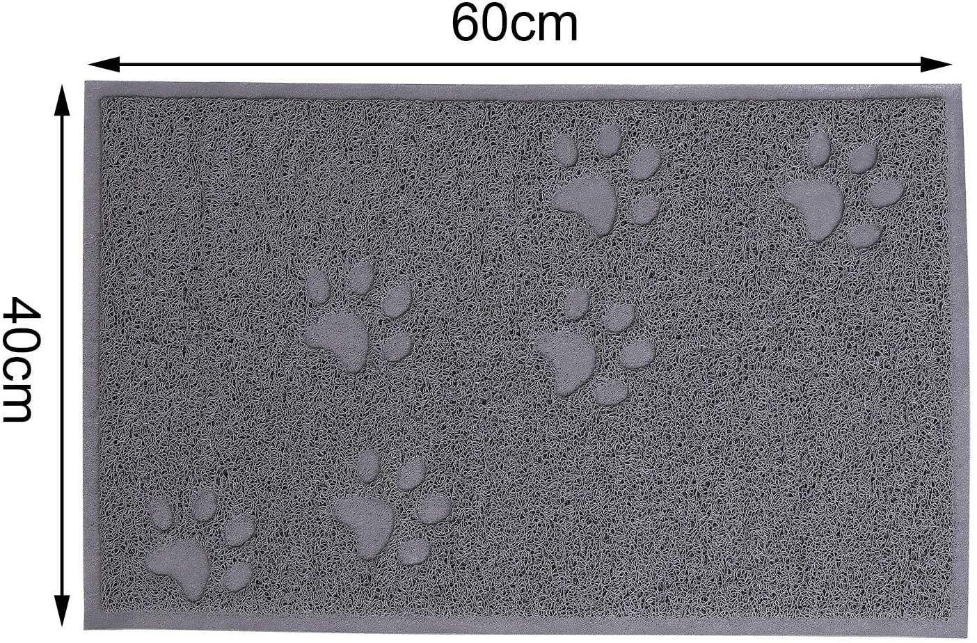Cat Litter Tray Mat Cat Litter Mat Medium Animals & Pet Supplies > Pet Supplies > Cat Supplies > Cat Litter Box Mats Dibea