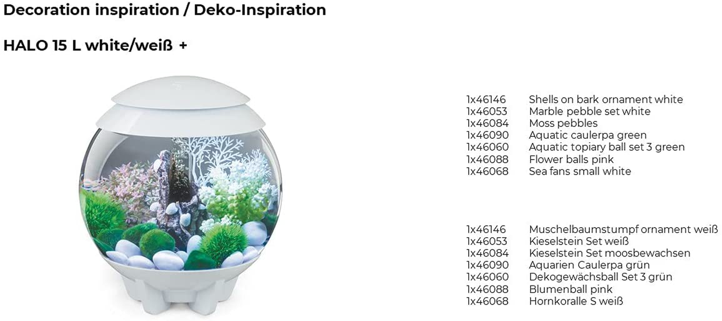 Biorb 46146.0 Shells on Bark Ornament White Aquariums Animals & Pet Supplies > Pet Supplies > Fish Supplies > Aquarium Decor Deepwater Aquatics Distribution