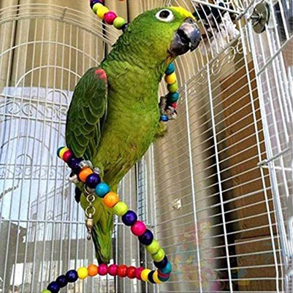 Small Bird Swing Toys, Bird Parrot Swing Chewing Toys - Hanging Bell Birds Cage Toys 8 Pcs Animals & Pet Supplies > Pet Supplies > Bird Supplies > Bird Cage Accessories BK Fudid