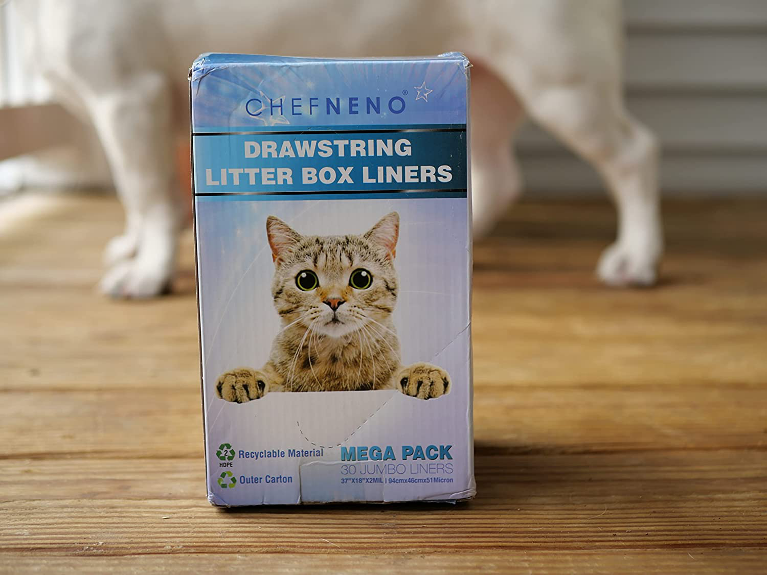 Drawstring Large Litter Box Liners, Heavy Duty Liners for Cat Litter Box (Xlarge) Animals & Pet Supplies > Pet Supplies > Cat Supplies > Cat Litter Box Liners CHEFNENO   