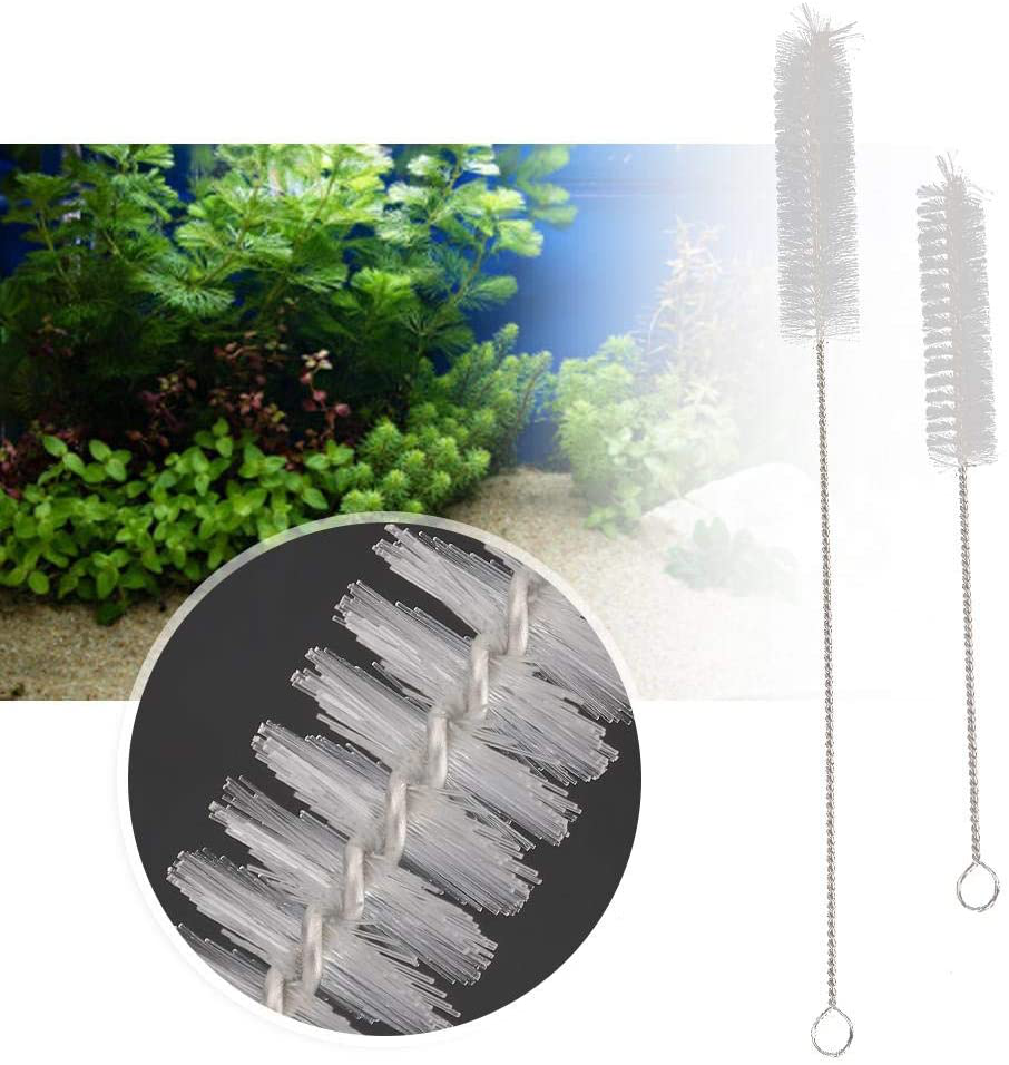 Pssopp Aquarium Tube Cleaning Brush Aquarium Cleaning Brush Fish Tank Tubes Filters Pipe Brush Cleaners Aquarium Filter Brush for Fish Tank or Home Kitchen Animals & Pet Supplies > Pet Supplies > Fish Supplies > Aquarium Cleaning Supplies Pssopp