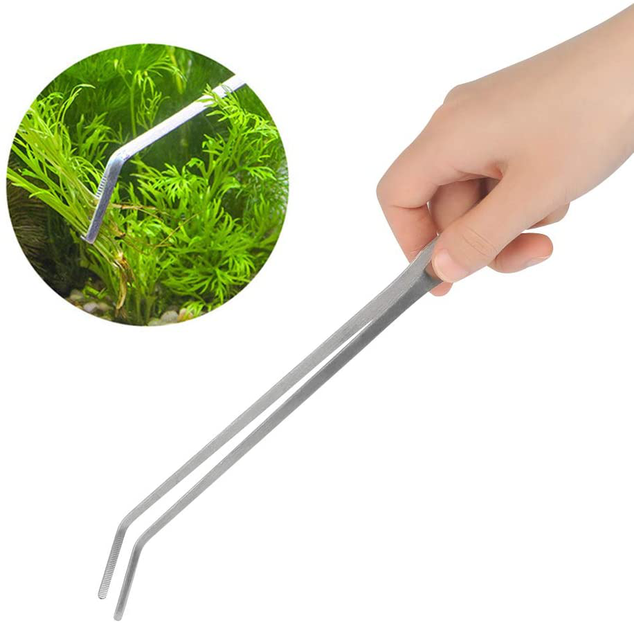 ATPWONZ Aquarium Tweezers Scissor Spatula Tools 4 in 1 Long Stainless Steel Aquarium Tank Aquascaping Tools Fish Starter Kit Animals & Pet Supplies > Pet Supplies > Fish Supplies > Aquarium Cleaning Supplies ATPWONZ