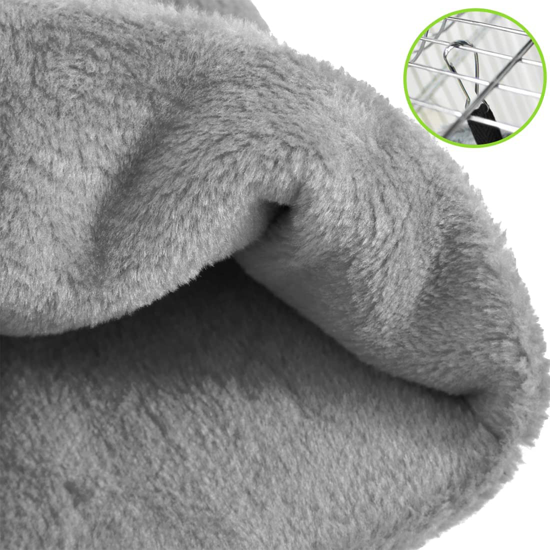 Marzuq Bird Winter Cotton Nest,Warm Soft Plush Hammock for Parrot,Hanging Cage Tent for Birds with Hook Animals & Pet Supplies > Pet Supplies > Bird Supplies > Bird Cage Accessories Marzuq