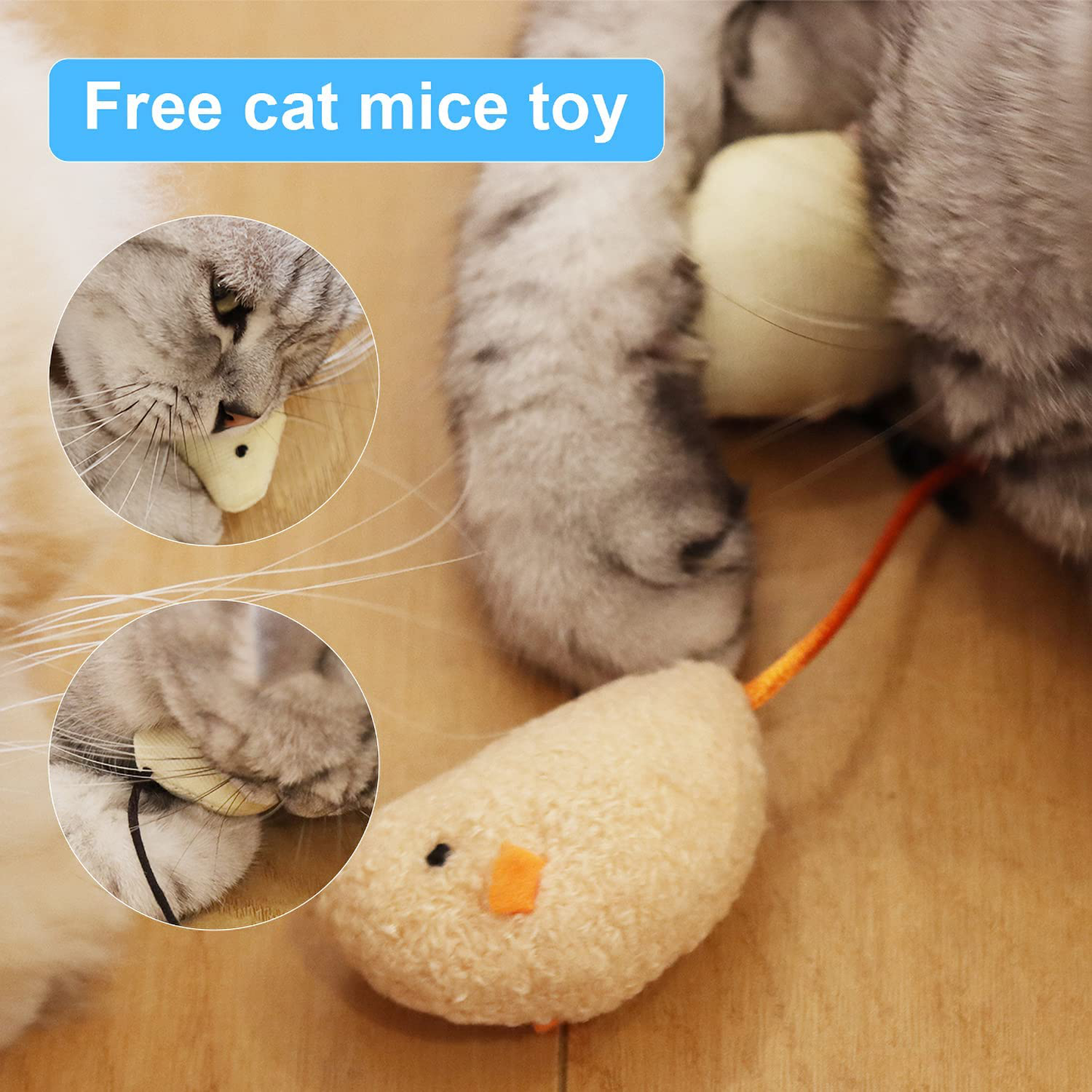 Cat Electric Flopping Moving Fish Toy Realistic Wagging Floppy Fish Cat Catnip Toy Plush Simulation Kicker Toys Interactive Pets Kick Kicking Chewing Biting Toy for Cat Kitten Kitty USB Charging Animals & Pet Supplies > Pet Supplies > Cat Supplies > Cat Toys Konbodo