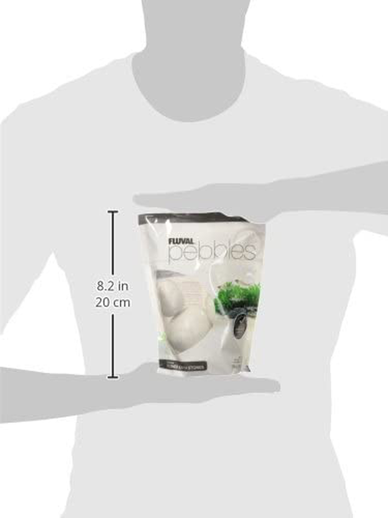 Fluval Polished Ivory Stone for Aquarium, 1.5-Pound Animals & Pet Supplies > Pet Supplies > Fish Supplies > Aquarium Gravel & Substrates Fluval